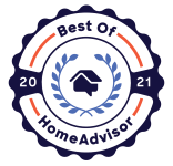 Priority Restoration 2021 Best HomeAdvisor award