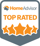 Priority Restoration top-rated HomeAdvisor badge