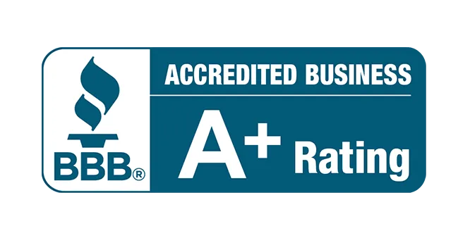BBB Accredited Business with A+ Rating